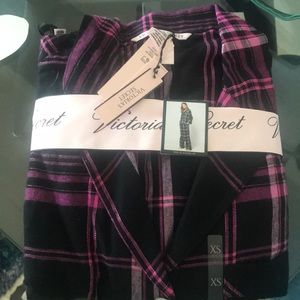 Victoria Secret Flannel Pajamas Set